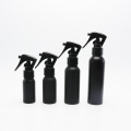 Eco 30ml 50 ml 60ml 80ml 100ml 150ml 200ml 250ml aluminum cap on aluminum bottle black aluminum bottle matte spray AB-16S